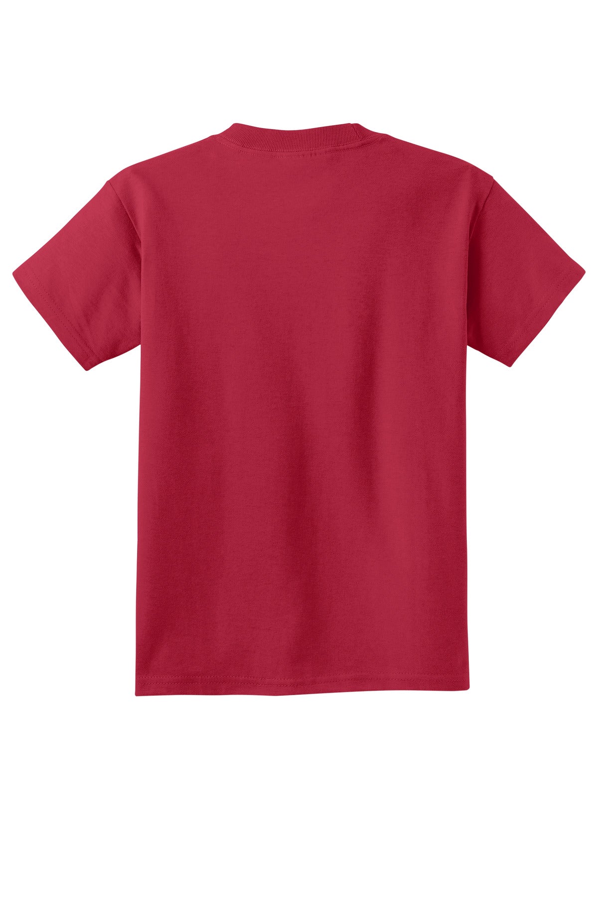 Port & Co Youth Core Cotton DTG Tee - Red