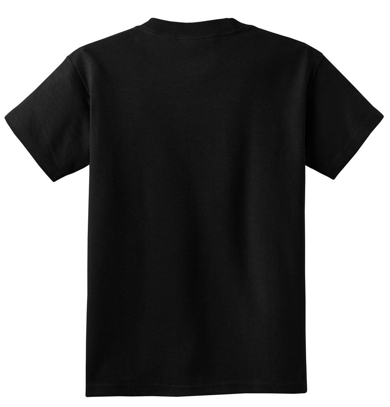 Port & Co Youth Core Cotton Tee - Jet Black