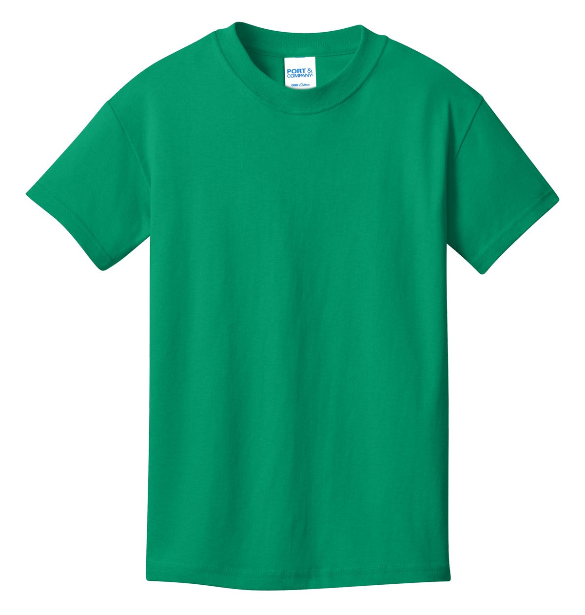 Port & Co Youth Core Cotton Tee - Kelly