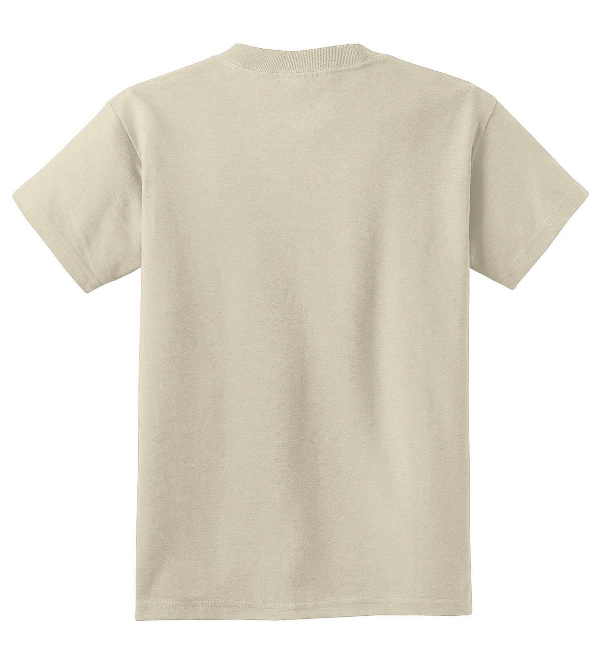 Port & Co Youth Core Cotton Tee - Natural