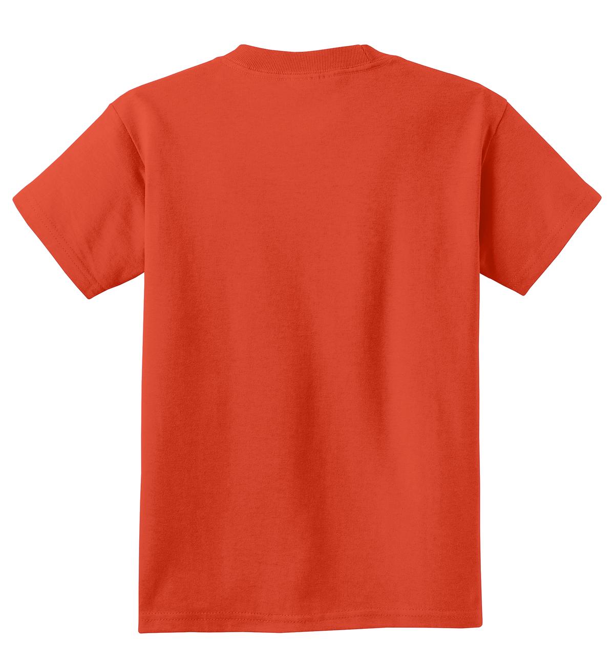 Port & Co Youth Core Cotton Tee - Orange