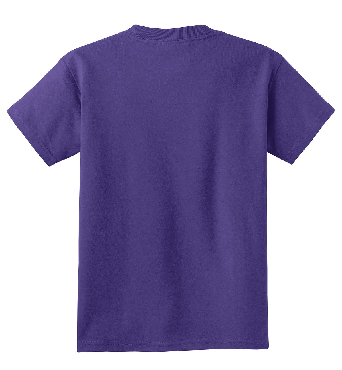 Port & Co Youth Core Cotton Tee - Purple