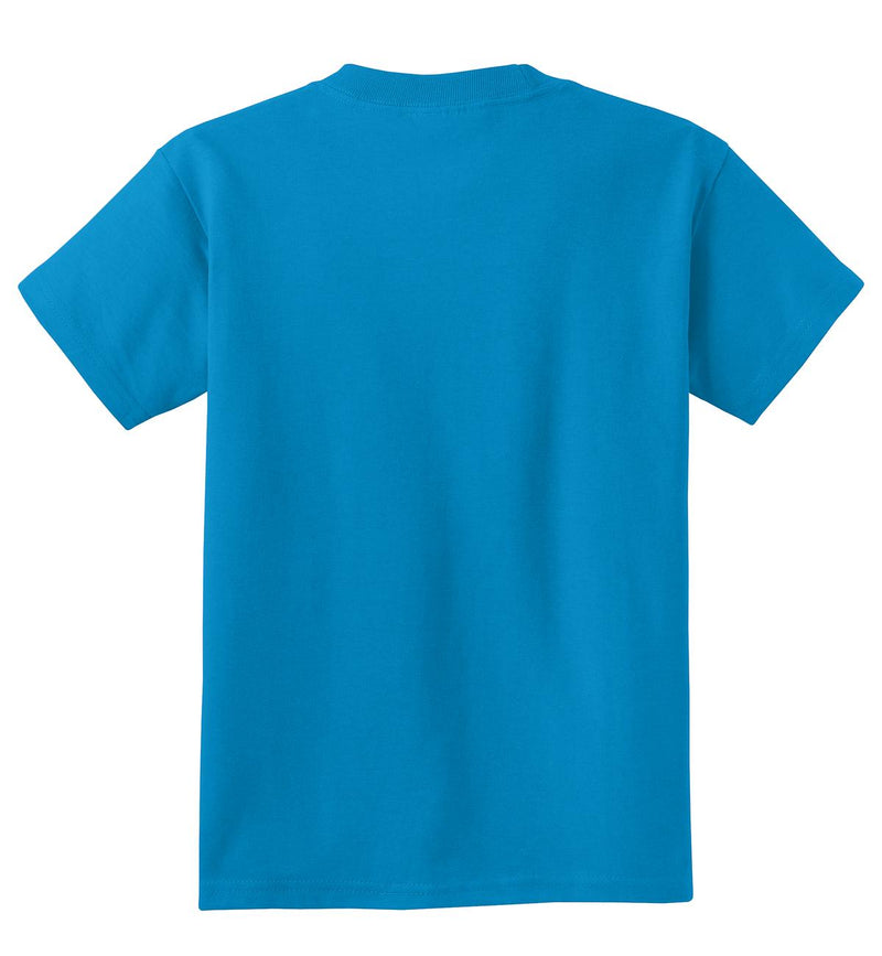 Port & Co Youth Core Cotton Tee - Sapphire