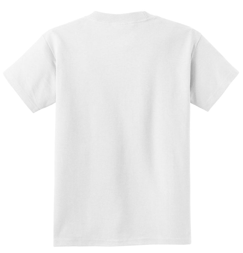 Port & Co Youth Core Cotton Tee - White