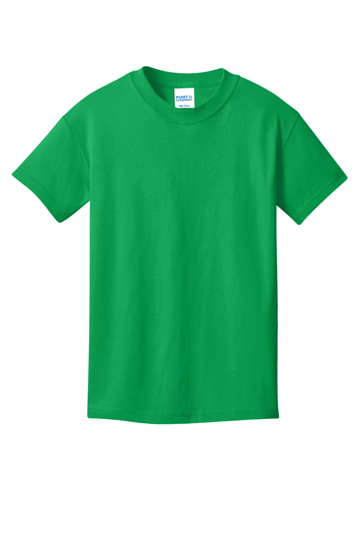 Port & Co Youth Core Cotton Tee - Clover Green