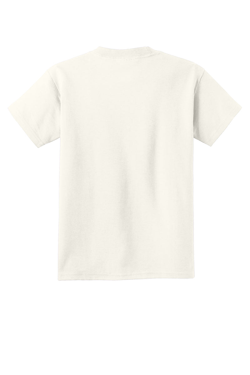Port & Co Youth Core Cotton Tee - Ivory