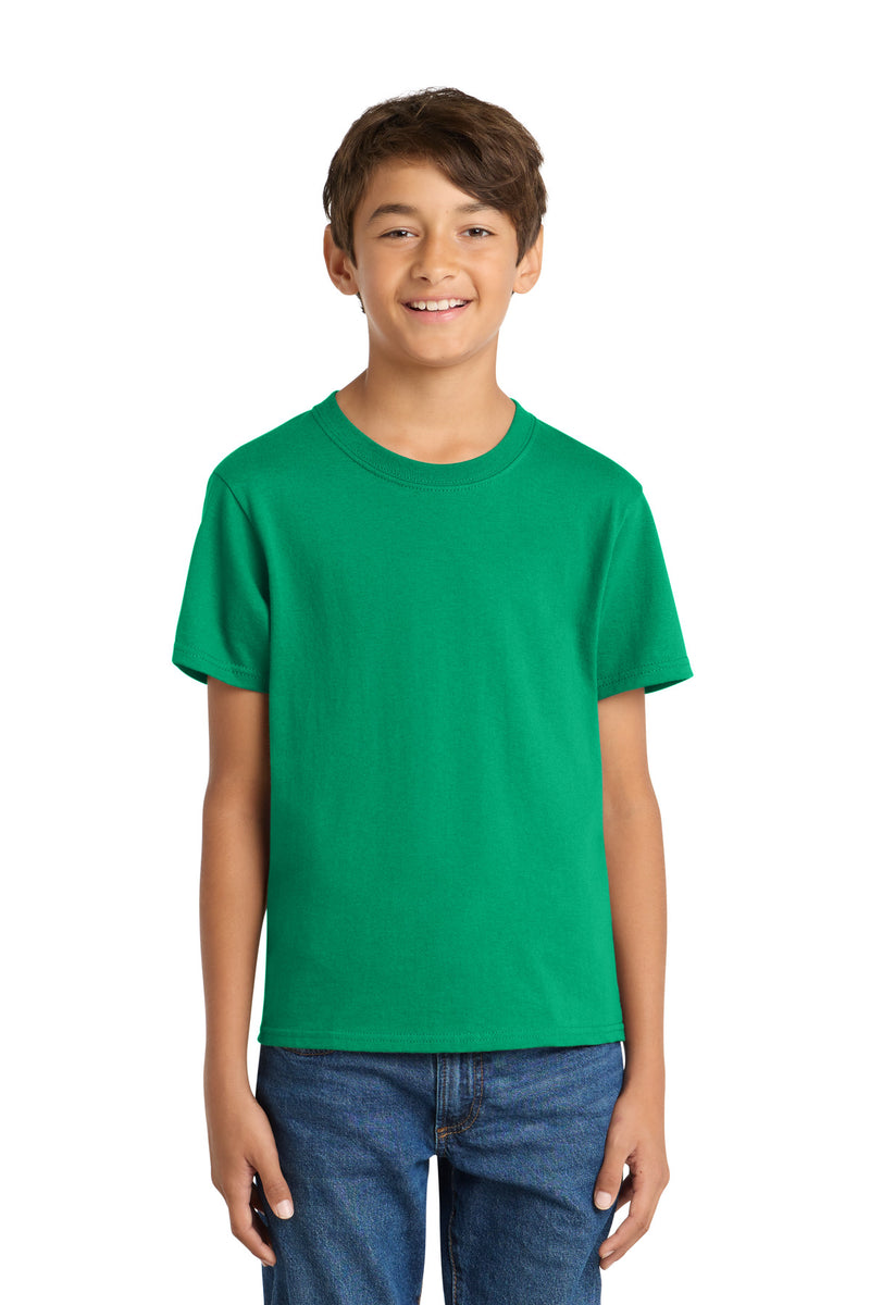Port & Co Youth Core Cotton Tee - Kelly