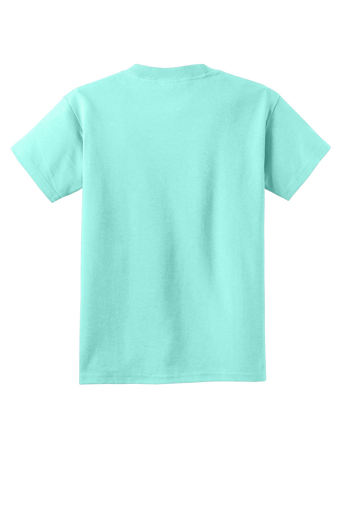 Port & Co Youth Core Cotton Tee - True Celadon
