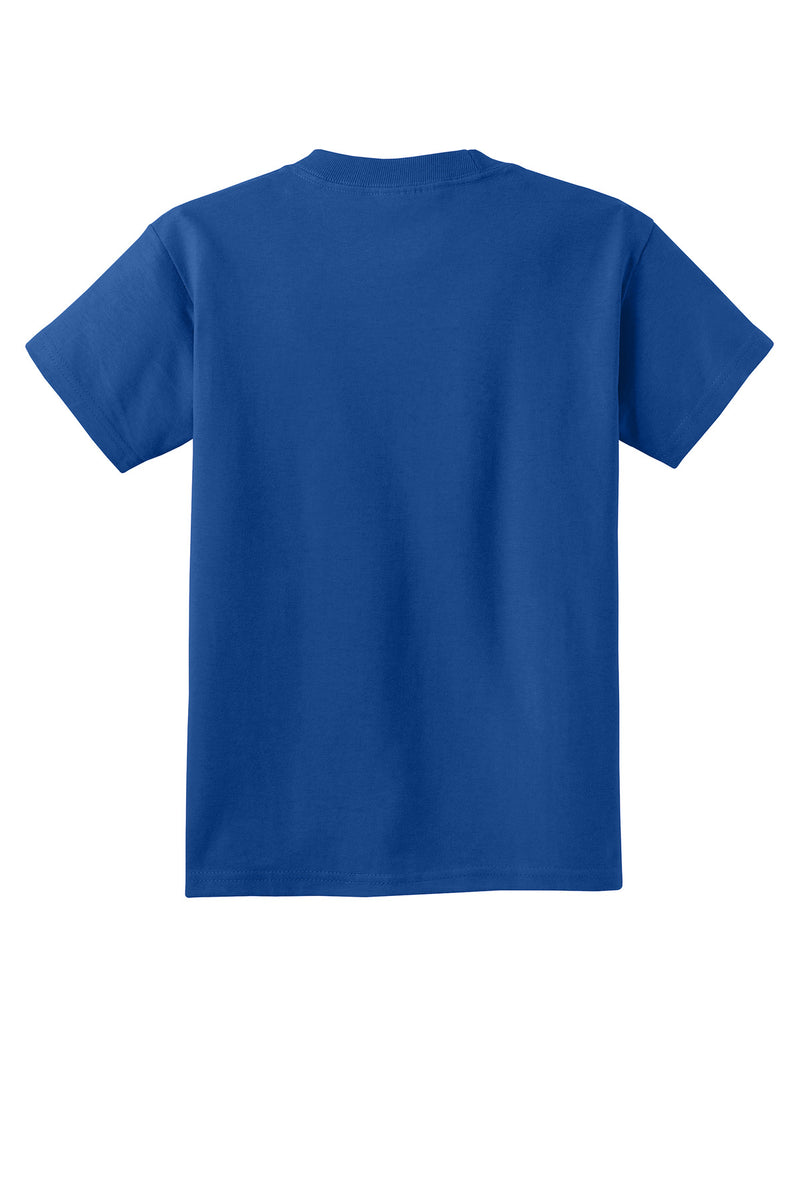 Port & Co Youth Core Cotton Tee - True Royal