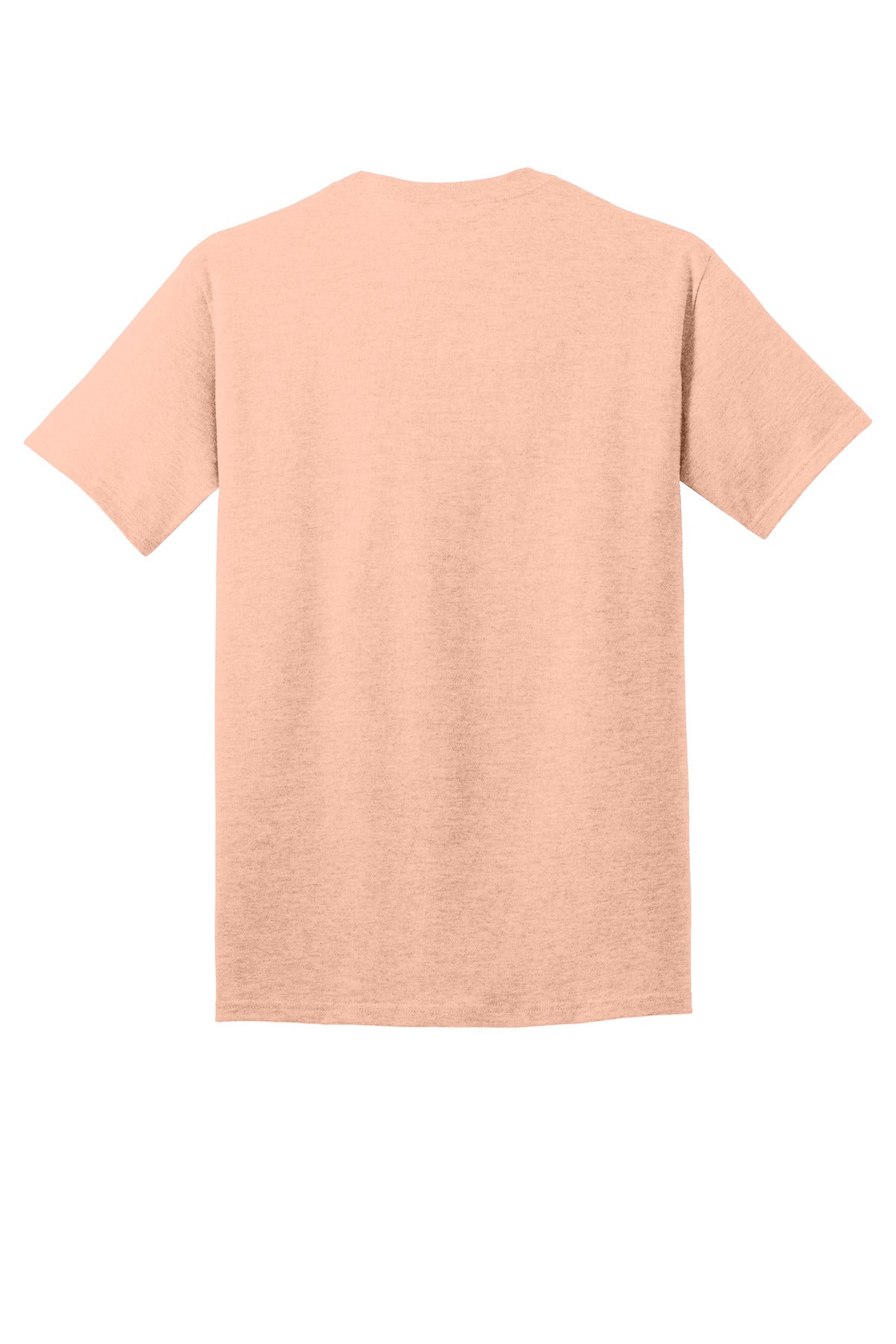 Port & Co Core Cotton Tee - Heathered Dusty Peach