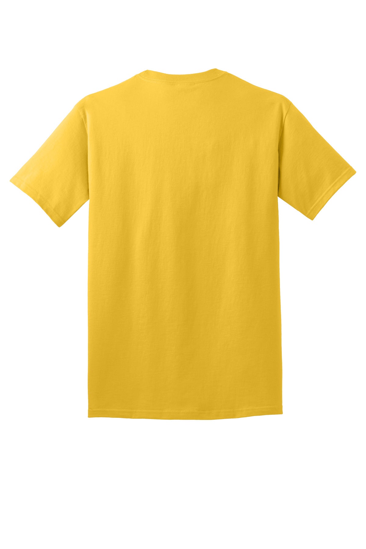Port & Co Core Cotton Tee - Lemon Yellow