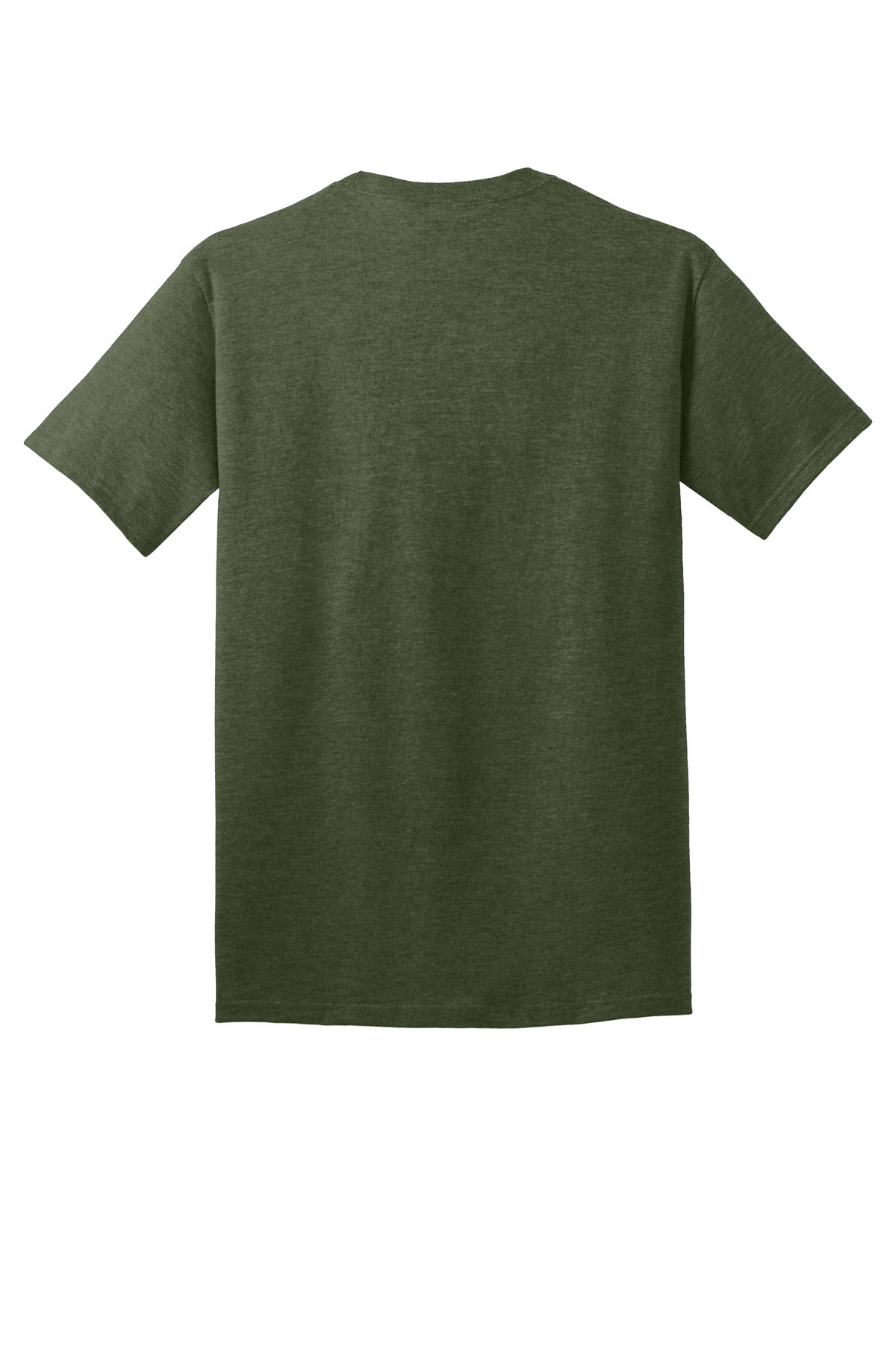 Port & Co Core Cotton Tee - Olive Drab Green Heather