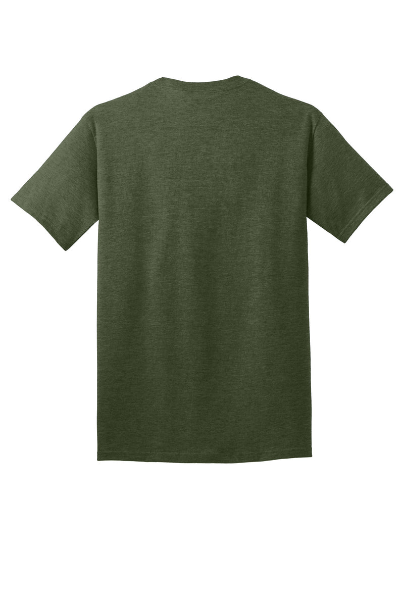 Port & Co Core Cotton Tee - Olive Drab Green Heather