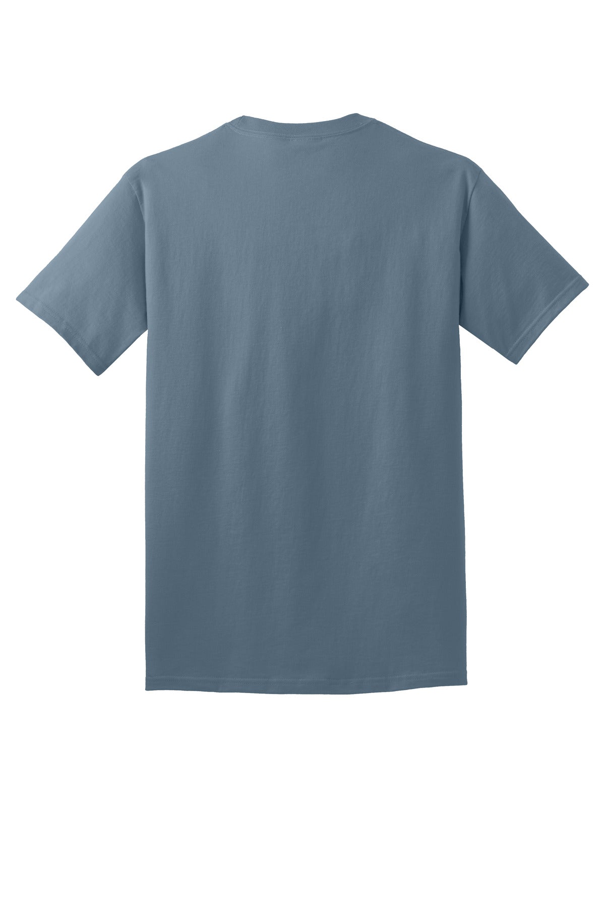 Port & Co Core Cotton Tee - Stonewashed Blue