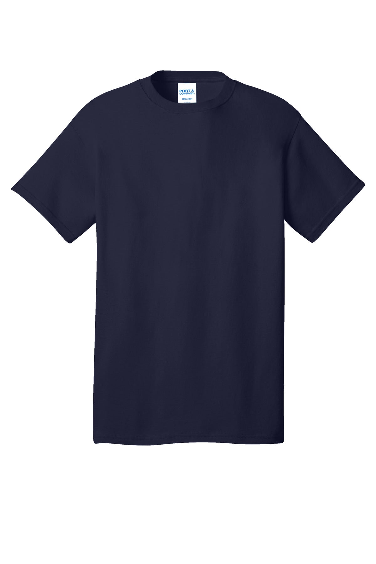 Port & Co Core Cotton Tee - True Navy