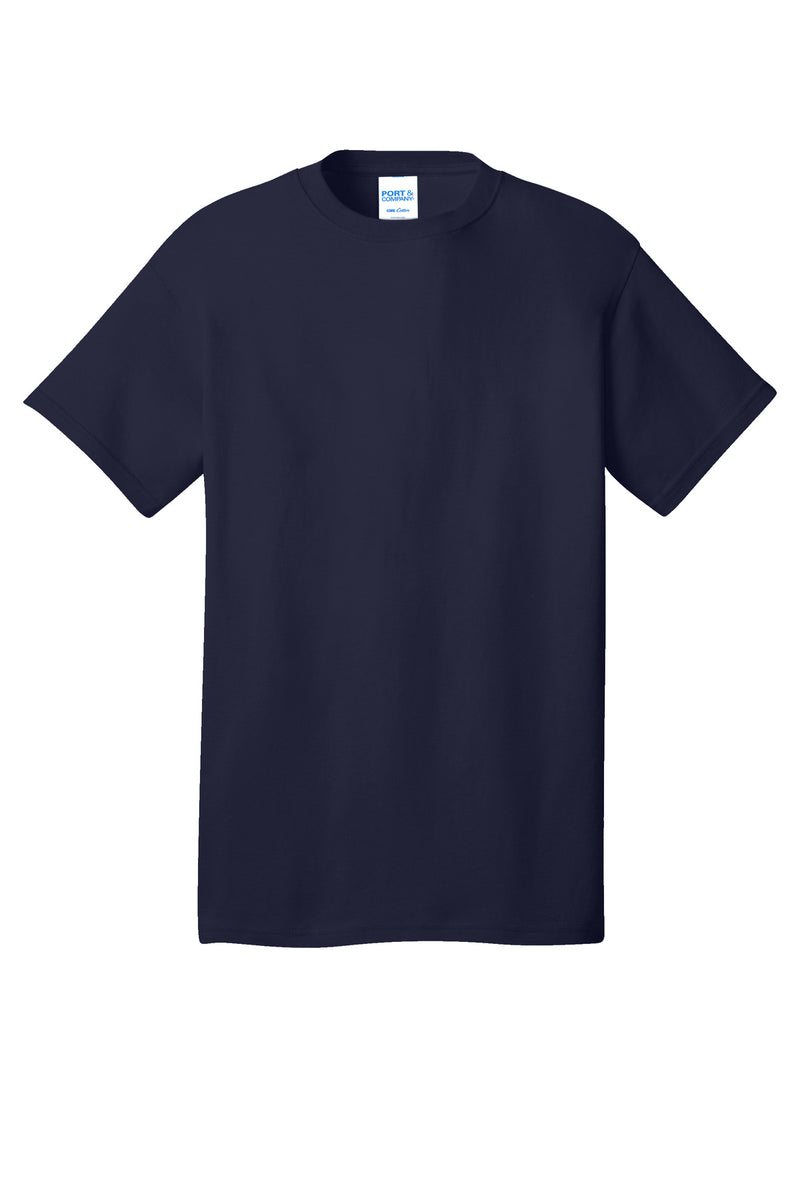 Port & Co Core Cotton Tee - True Navy