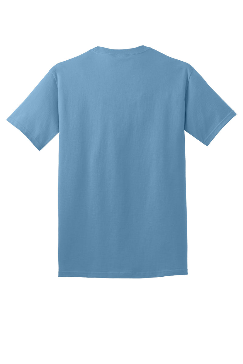 Port & Co Core Cotton Tee - Tundra Blue