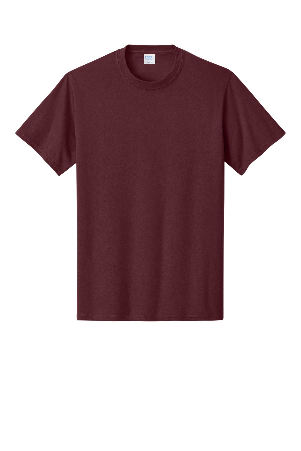 Port & Co Core Cotton Tee - Athletic Maroon