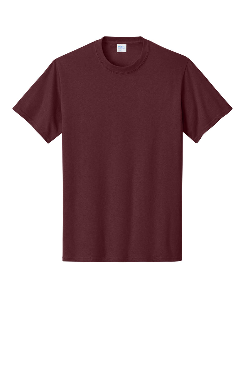 Port & Co Core Cotton Tee - Athletic Maroon