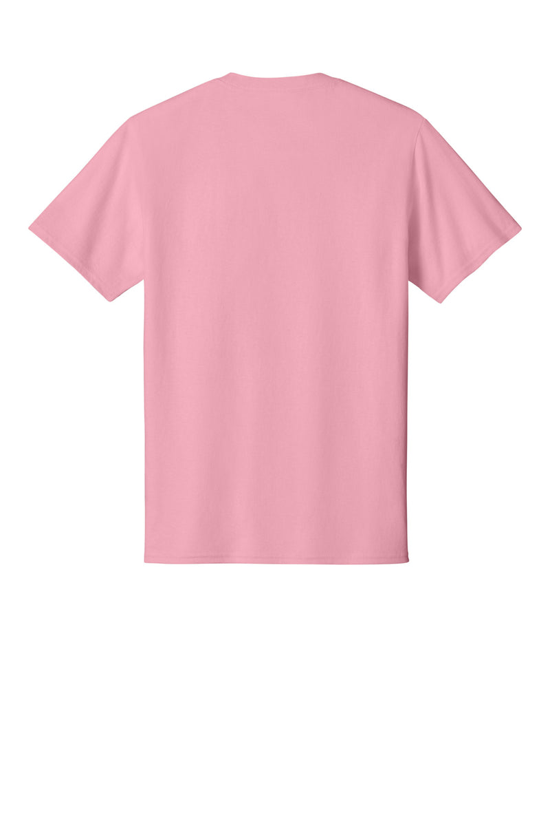 Port & Co Core Cotton Tee - Candy Pink