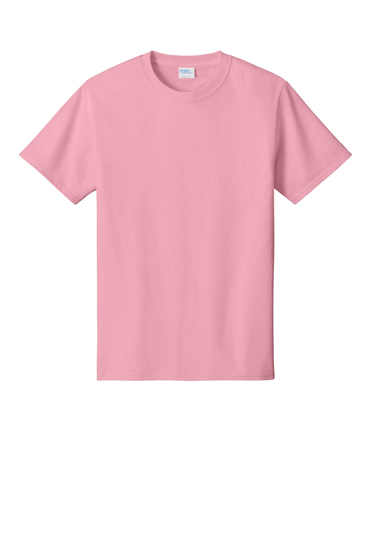 Port & Co Core Cotton Tee - Candy Pink