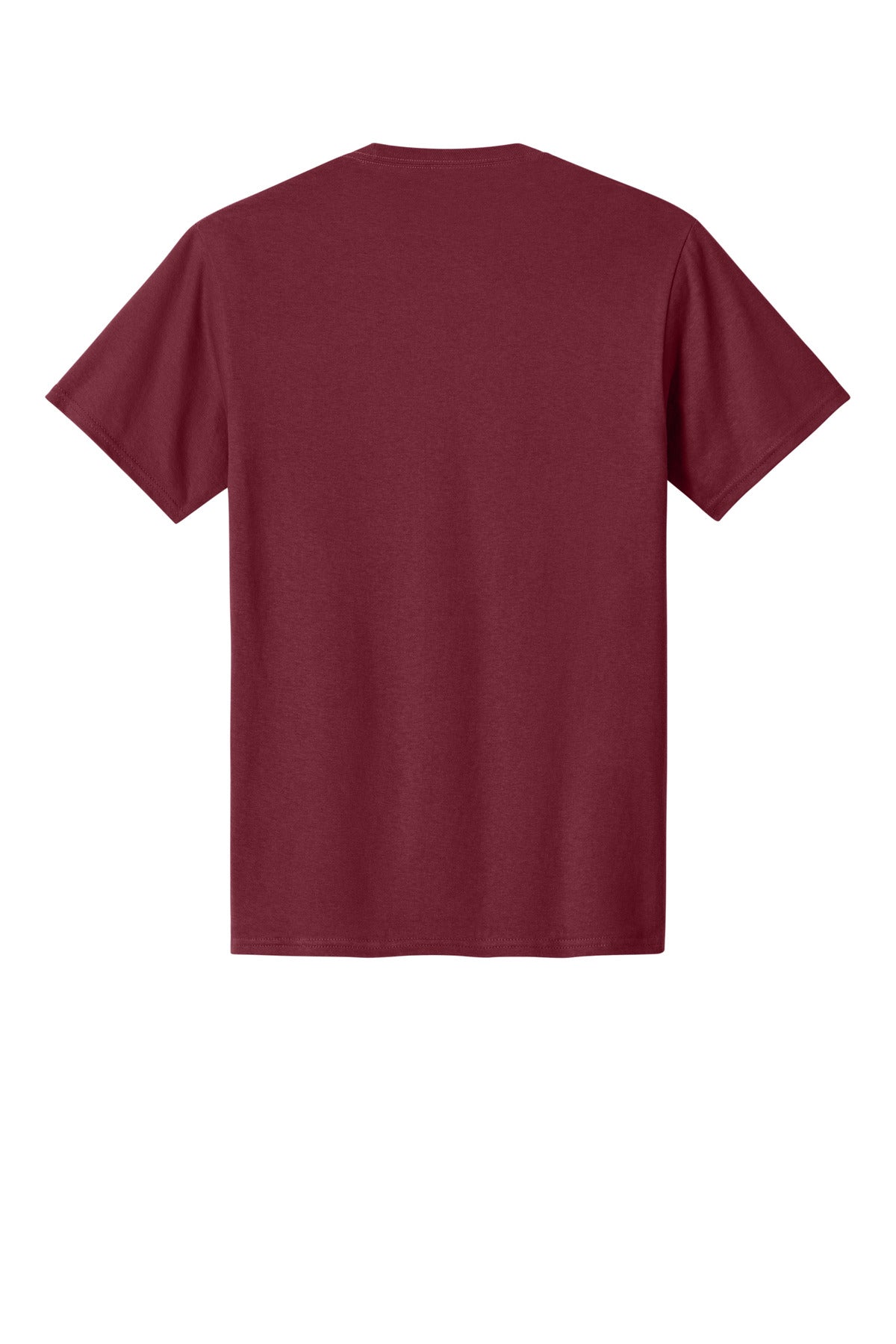Port & Co Core Cotton Tee - Cardinal