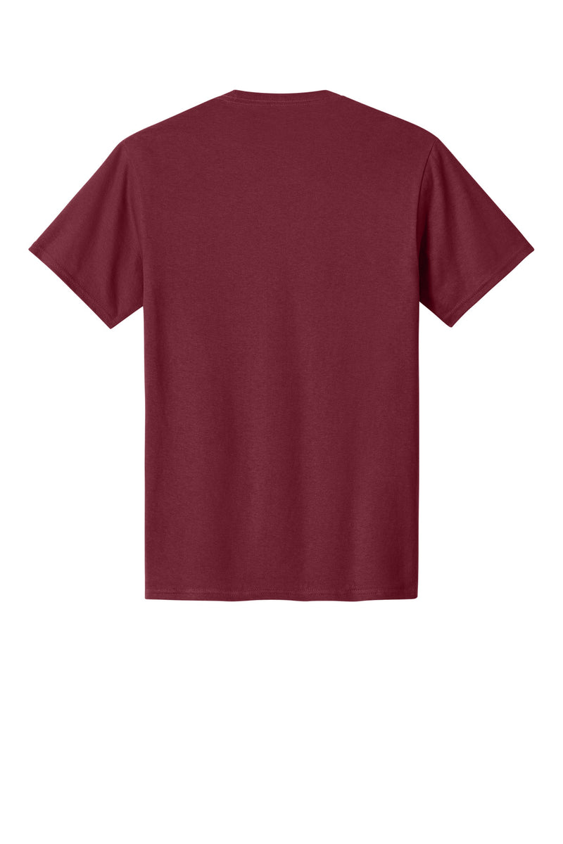 Port & Co Core Cotton Tee - Cardinal
