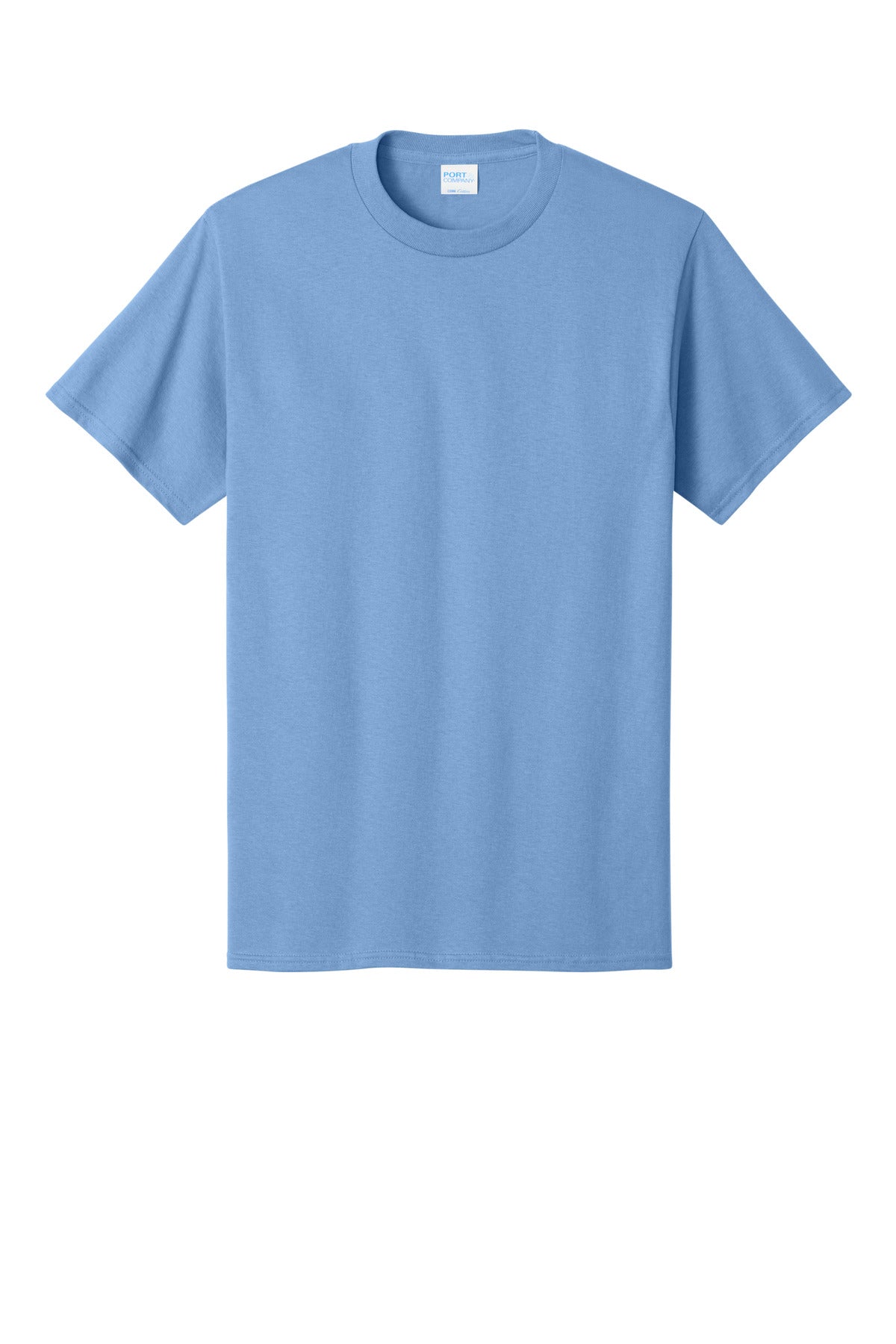 Port & Co Core Cotton Tee - Carolina Blue