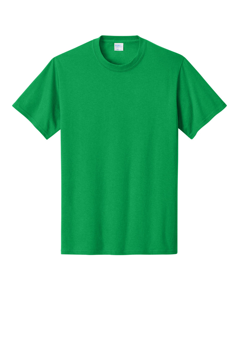 Port & Co Core Cotton Tee - Clover Green