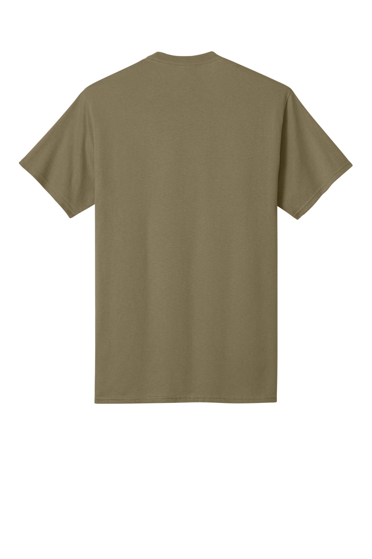 Port & Co Core Cotton Tee - Coyote Brown