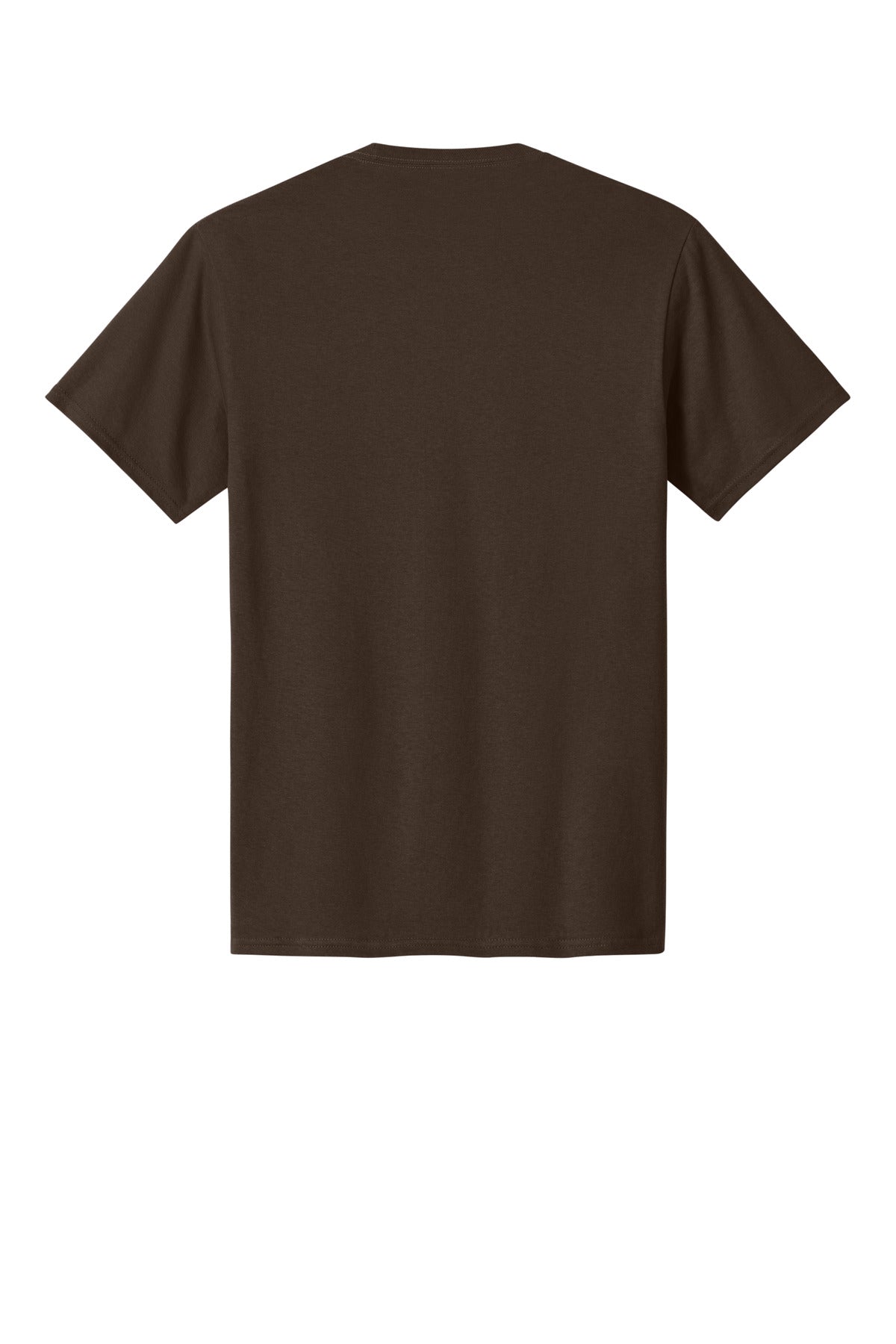 Port & Co Core Cotton Tee - Dark Chocolate Brown
