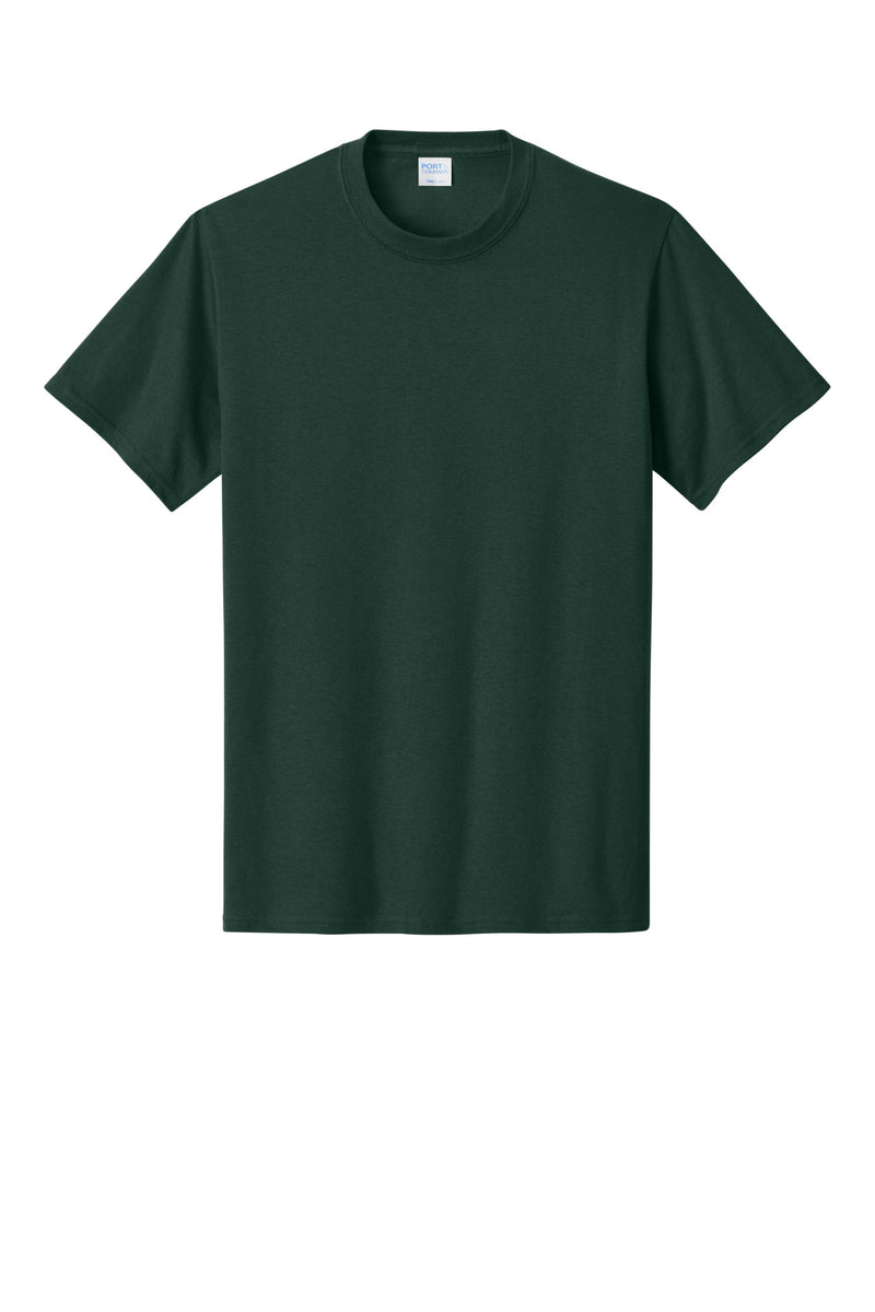 Port & Co Core Cotton Tee - Dark Green
