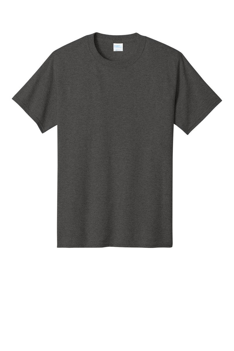 Port & Co Core Cotton Tee - Dark Heather Grey