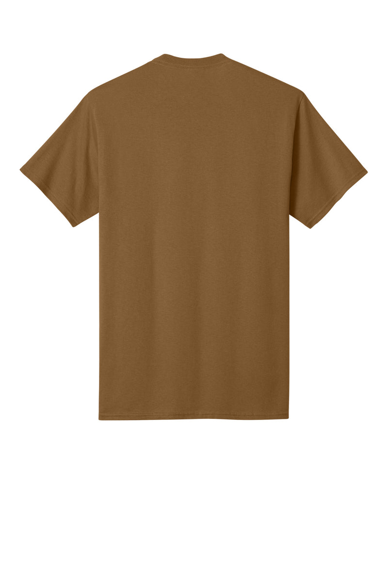 Port & Co Core Cotton Tee - Duck Brown