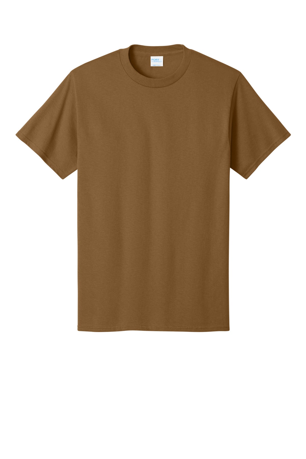 Port & Co Core Cotton Tee - Duck Brown