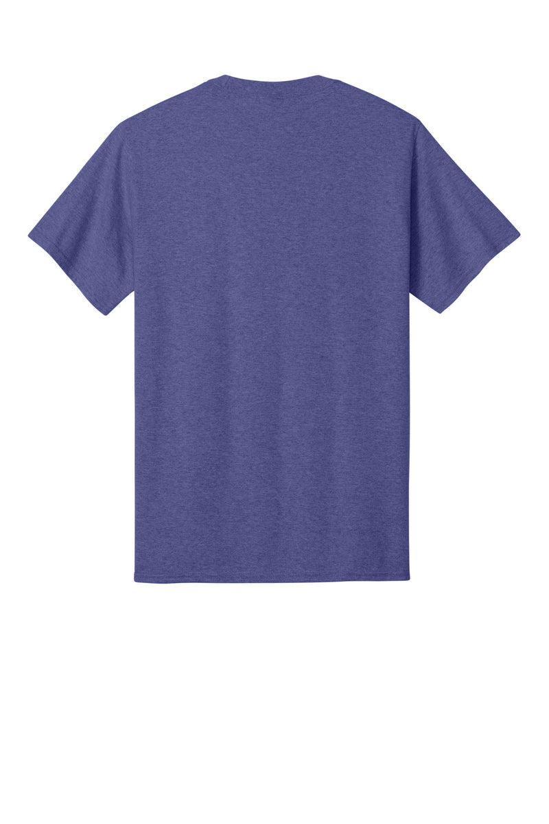 Port & Co Core Cotton Tee - Heather Purple