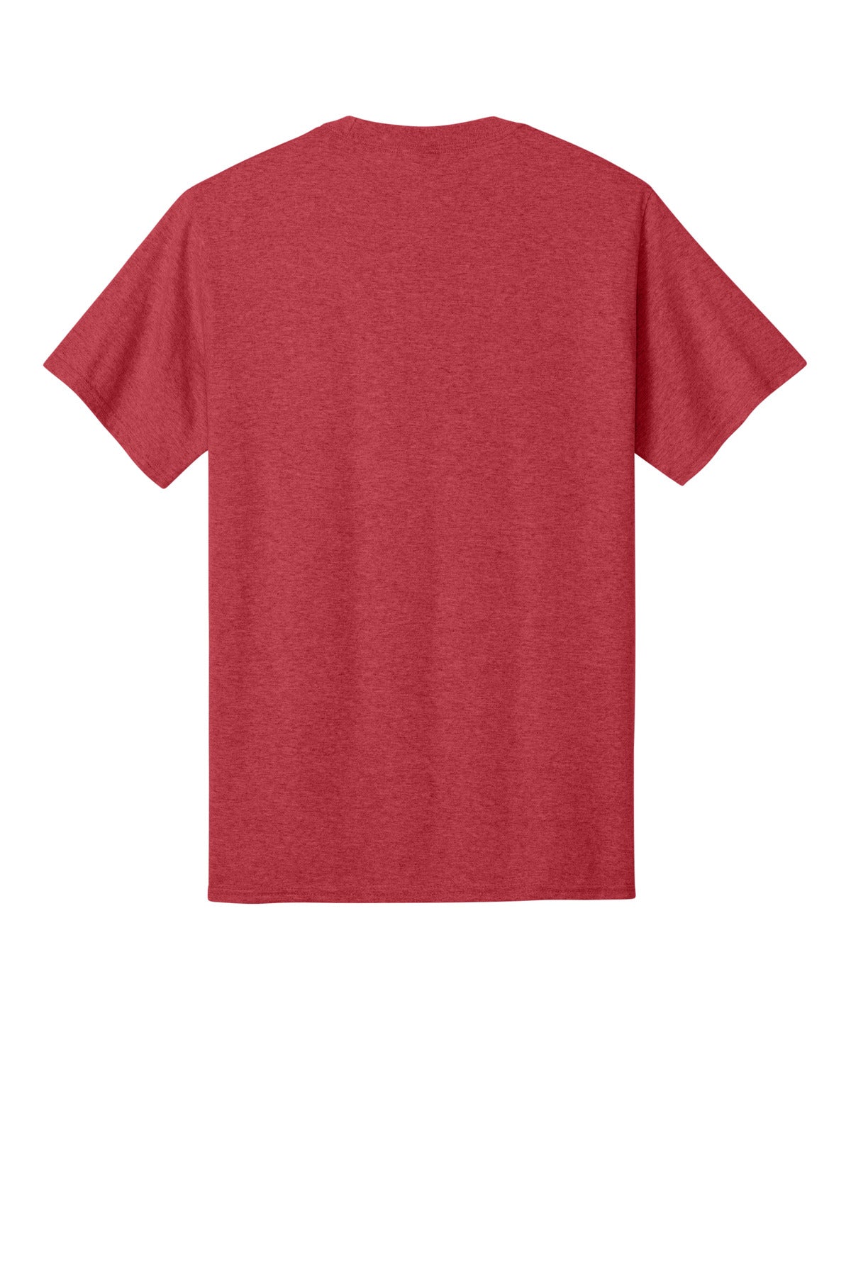 Port & Co Core Cotton Tee - Heather Red