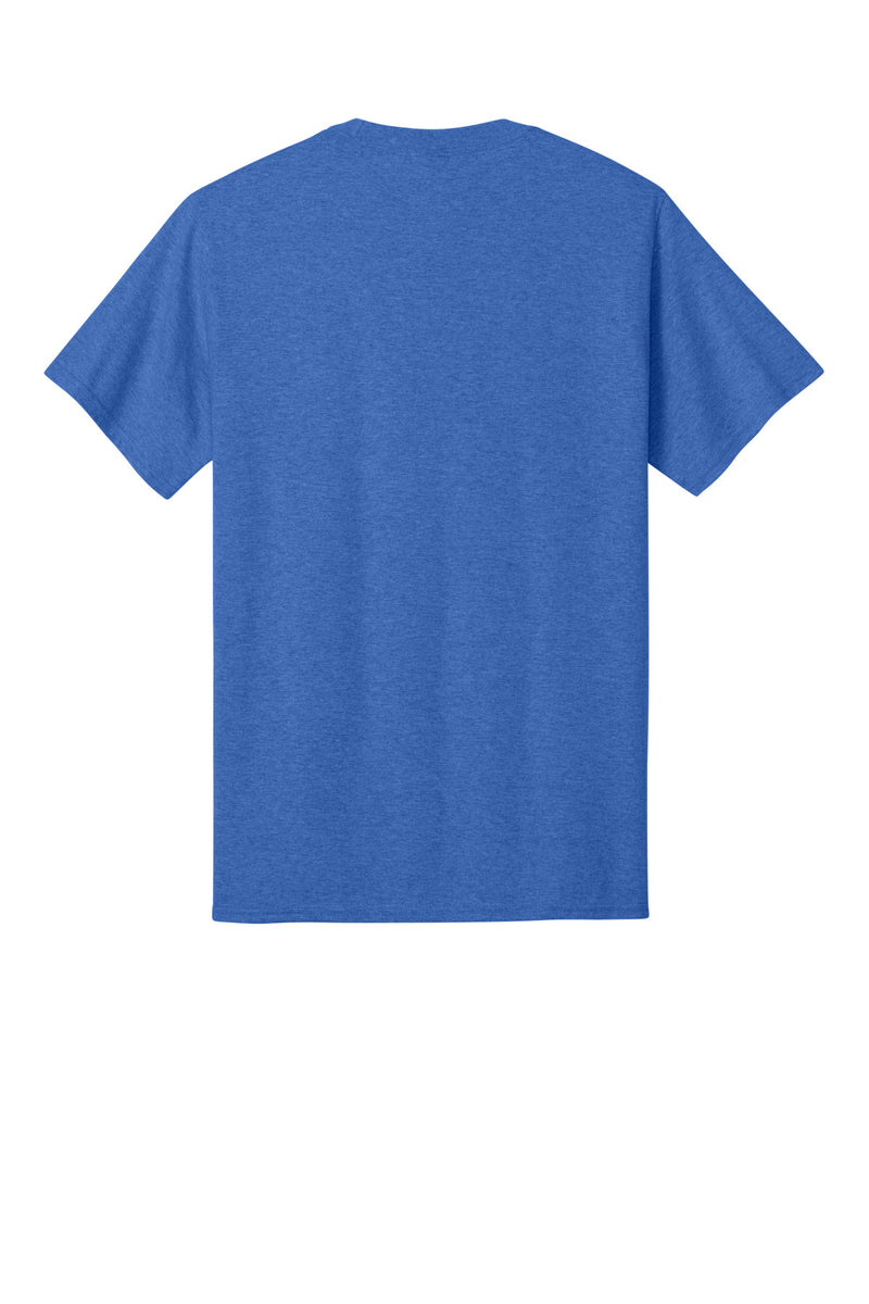 Port & Co Core Cotton Tee - Heather Royal