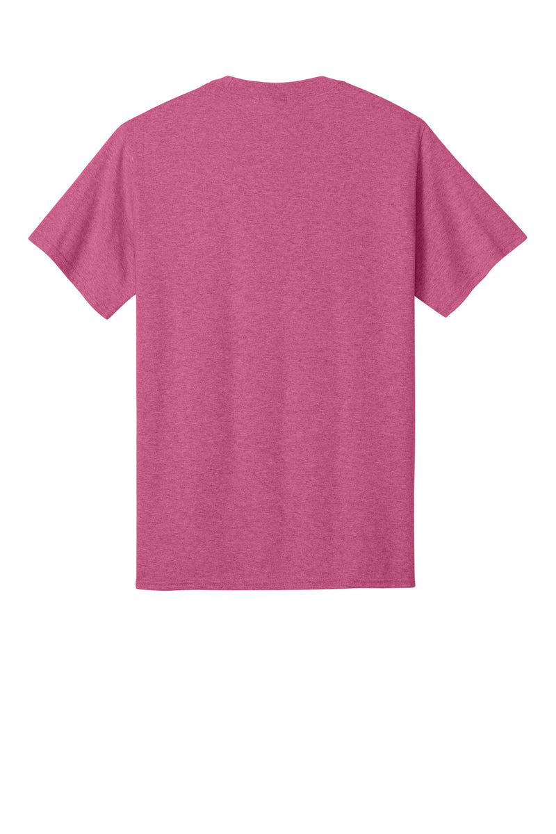 Port & Co Core Cotton Tee - Heather Sangria
