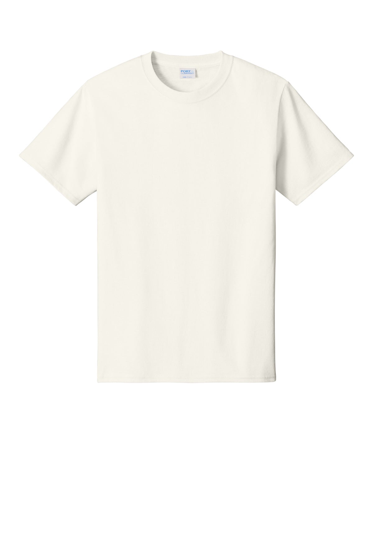 Port & Co Core Cotton Tee - Ivory