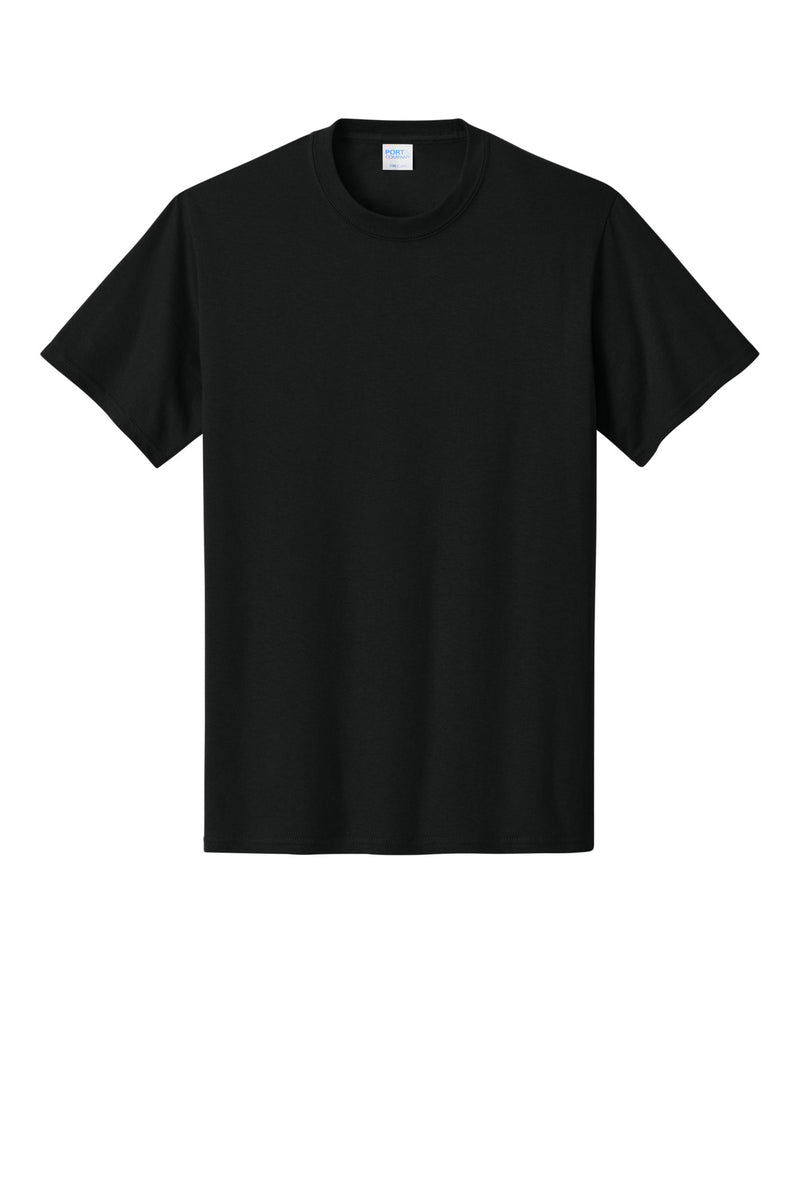 Port & Co Core Cotton Tee - Jet Black