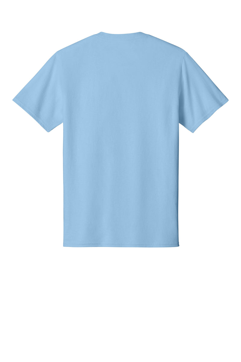 Port & Co Core Cotton Tee - Light Blue
