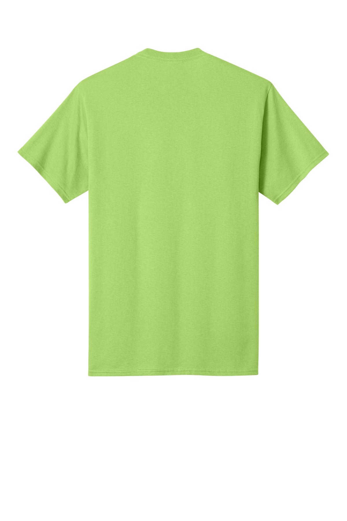 Port & Co Core Cotton Tee - Lime