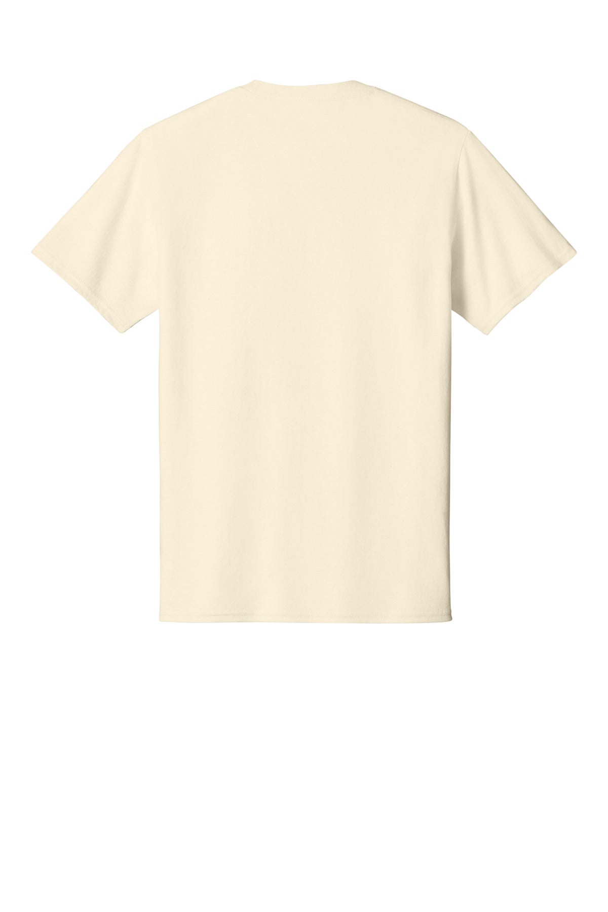 Port & Co Core Cotton Tee - Natural