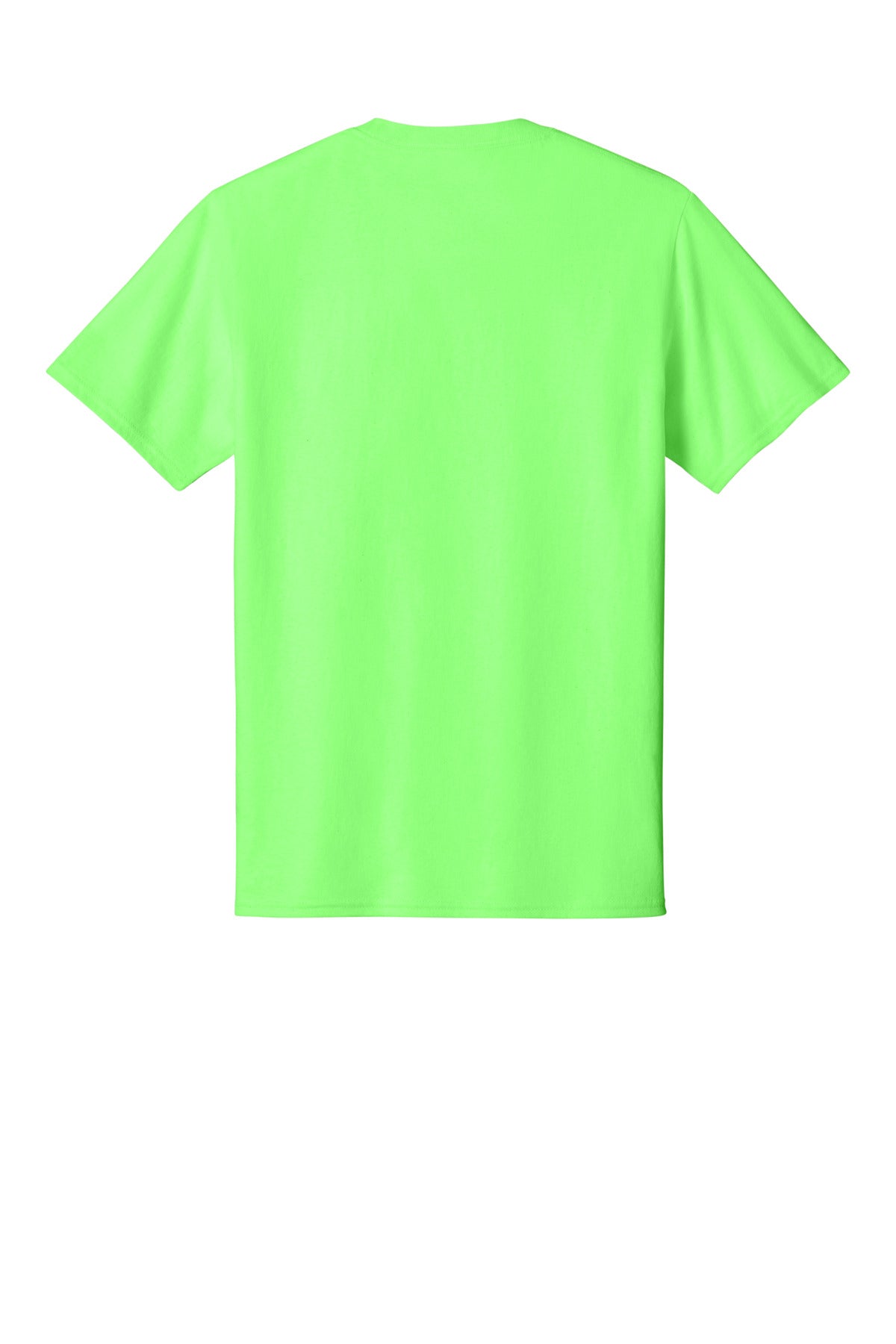 Port & Co Core Cotton Tee - Neon Green