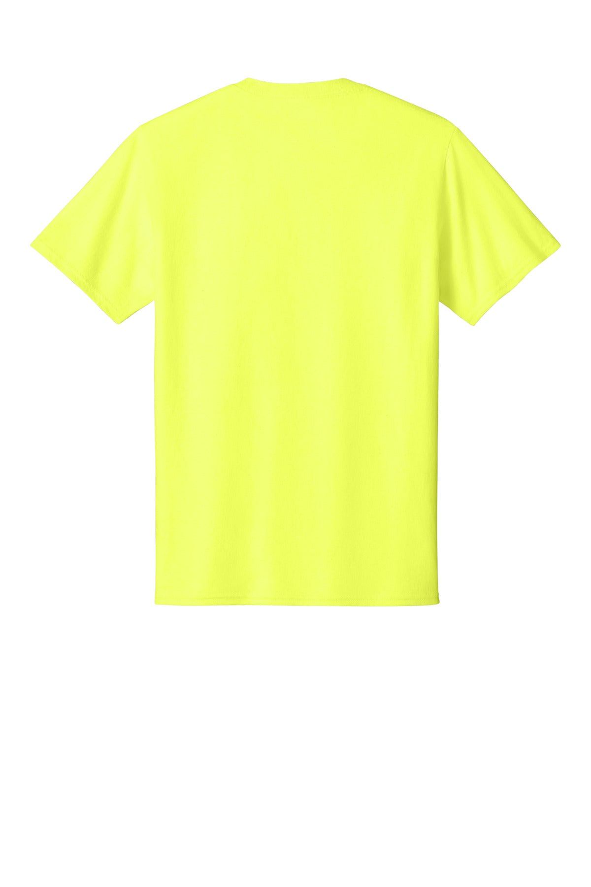Port & Co Core Cotton Tee - Neon Yellow
