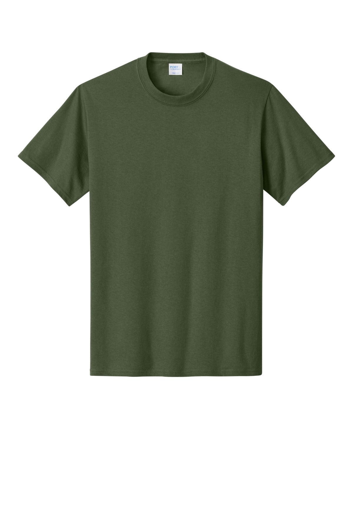 Port & Co Core Cotton Tee - Olive