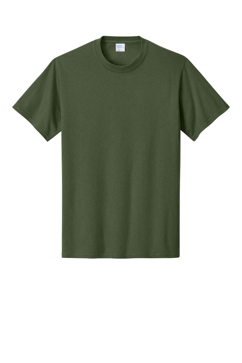 Port & Co Core Cotton Tee - Olive