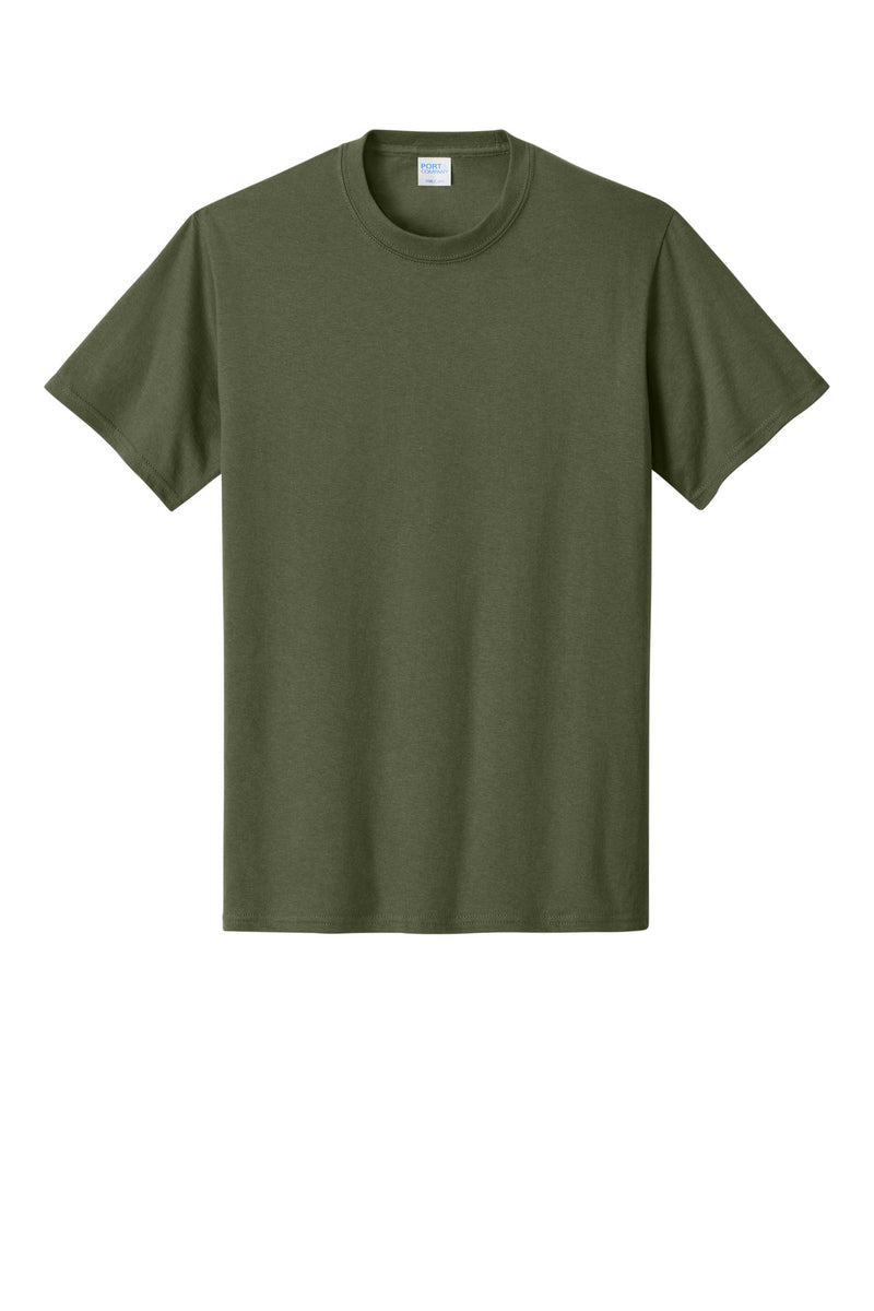 Port & Co Core Cotton Tee - Olive Drab Green