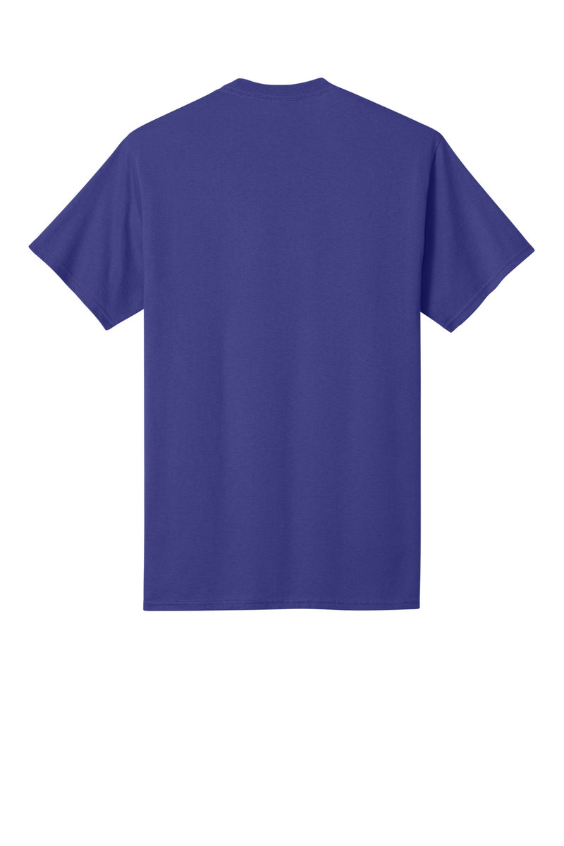 Port & Co Core Cotton Tee - Purple